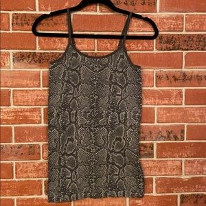 Fitted cami work out top